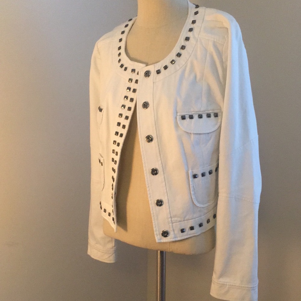 Studded Moto style jacket -Vince camuto - like new